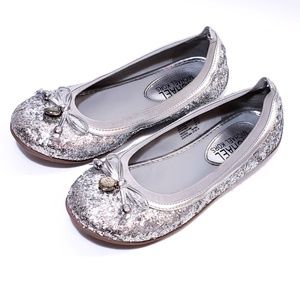 MICHAEL Michael Kors Martina Silver Glitter Shoes